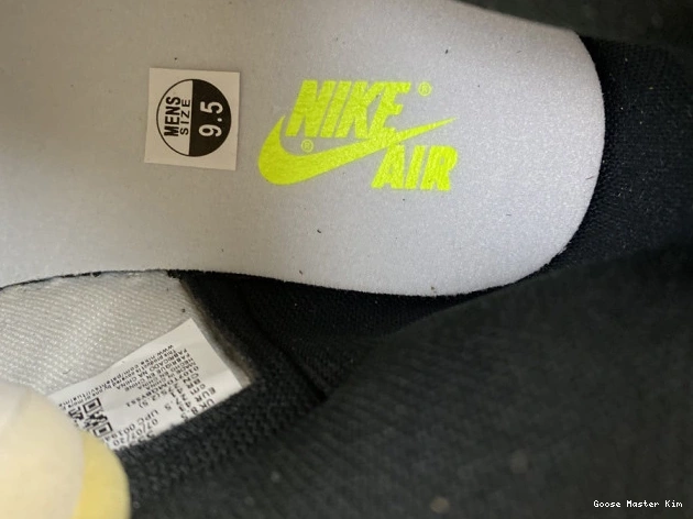 'VOLT JORDAN GOLD' 555088-118 1 AIR HIGH RETRO OG 0702